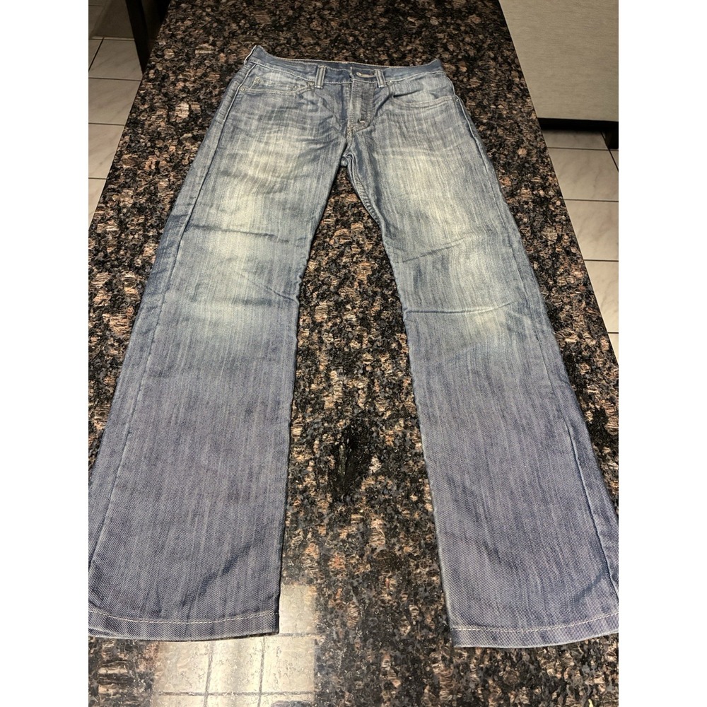 Levi's 514 Regular Straight Fit Blue Medium Wash Denim Jeans Womens Size 12